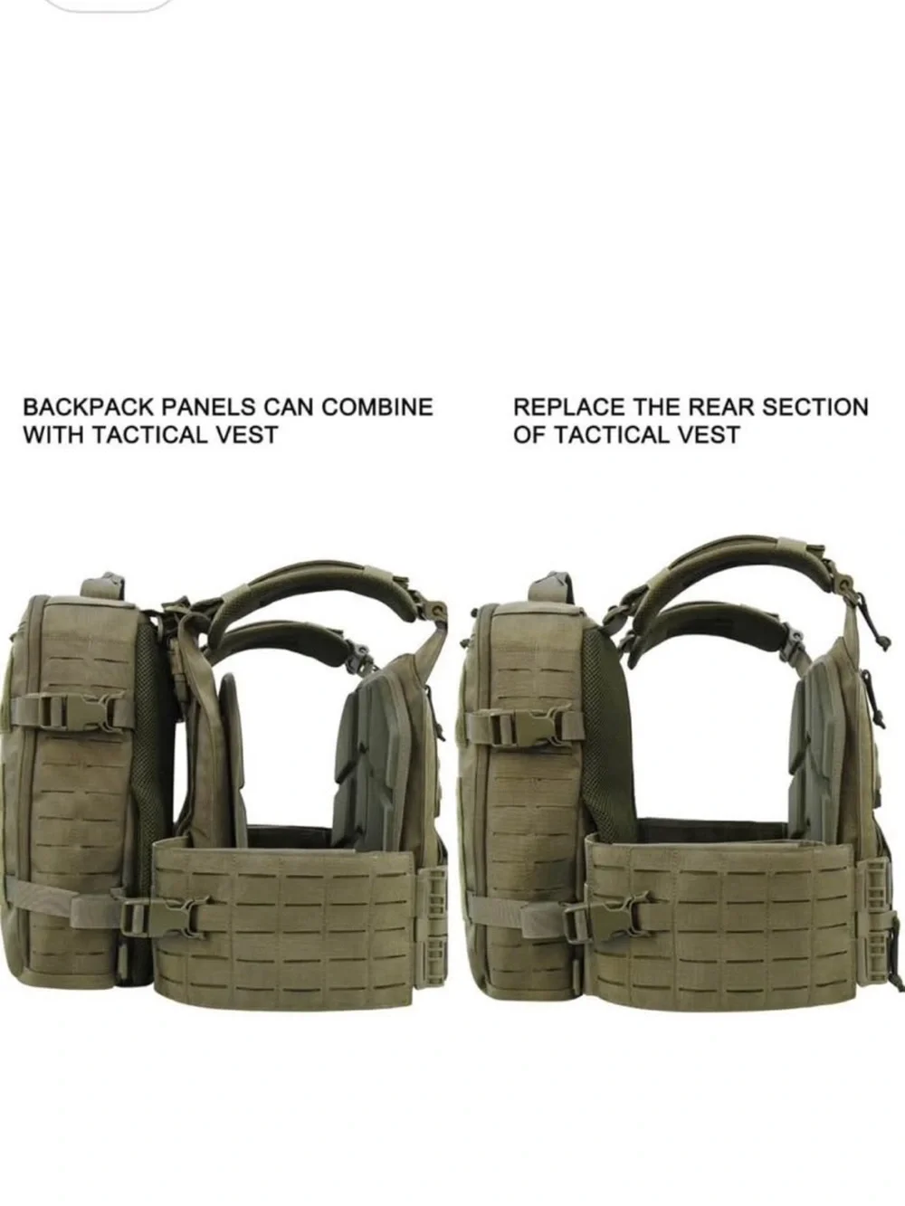 Outdoor laptop backpack ranger green new
